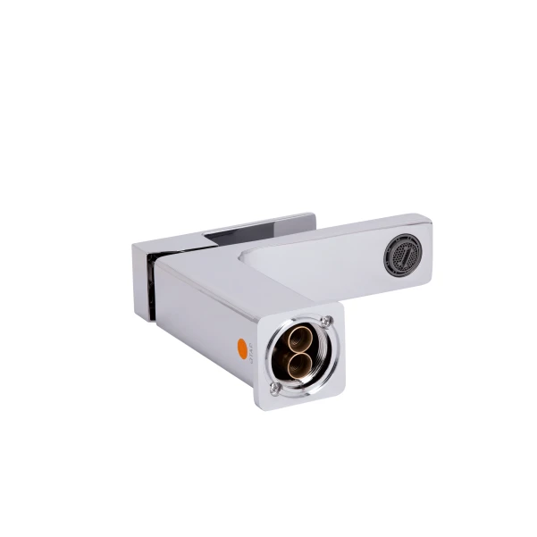 Змішувач для раковини низький Gemini, Chrome (k35) QTGEM270CRM45673 Qtap - 2 фото