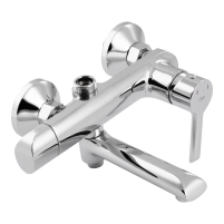 Душевая система универсальная Qtap Grand на три потребителя (с изливом) QTGRACRM1004 Chrome - 2 фото