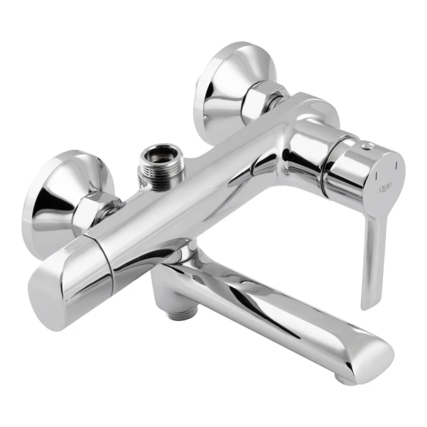 Душевая система универсальная Qtap Grand на три потребителя (с изливом) QTGRACRM1004 Chrome - 2 фото