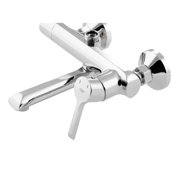 Душевая система универсальная Qtap Grand на три потребителя (с изливом) QTGRACRM1004 Chrome - 3 фото