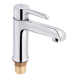 Змішувач для раковини низький Grand, Chrome (k35) QTGRACRM001F Qtap