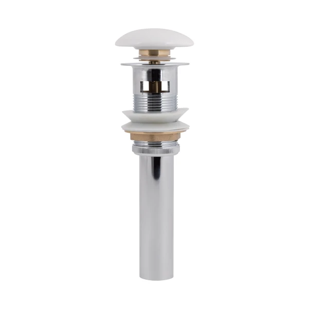 Донный клапан для раковины Qtap PU02O 225х70х70 White с переливом