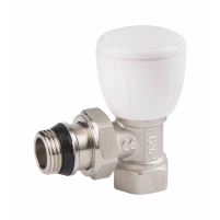 Кран радіаторний Thermo Alliance Standart Powerful 1/2" з антипротіканням кутовий SF232W15