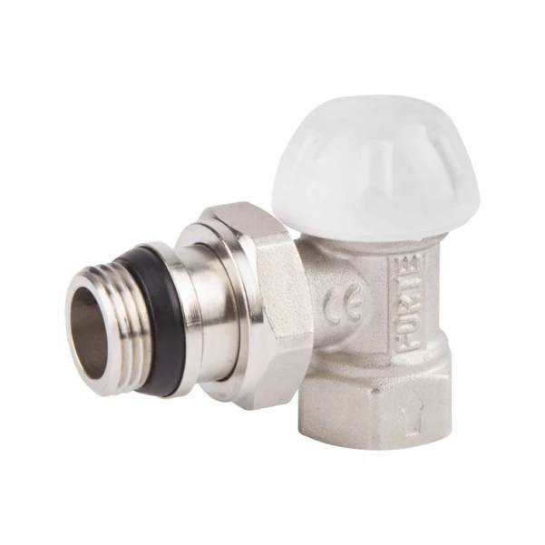 Кран радіаторний Thermo Alliance Standart Powerful 1/2" з антипротіканням кутовий SF233W15