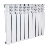 Радіатор біметалічний Bi-Ferrum 500х96 мм (1,28 кг секція) AE50096B Thermo Alliance - 2 фото
