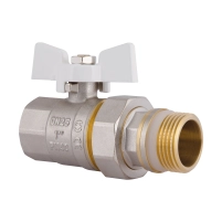 Кран Американка Thermo Alliance Standart з антипротіканням 1" PN40 конус SD900NW25PN40 - 2 фото