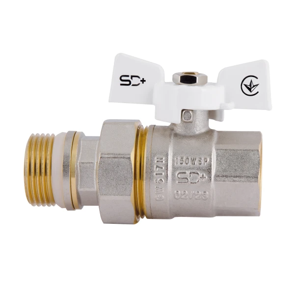 Кран Американка Thermo Alliance Standart з антипротіканням 1" PN40 конус SD900NW25PN40 - 3 фото