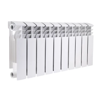 Радіатор біметалічний Bi-Ferrum 300х100 мм (1,15 кг секція) F300100B Thermo Alliance - 2 фото