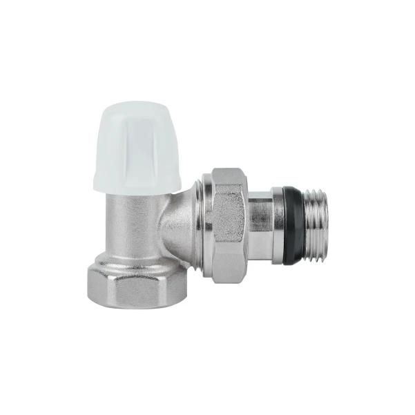 Кран радиаторный Icma 1/2" с антипротечкой угловой без ручки №805+940 - 2 фото