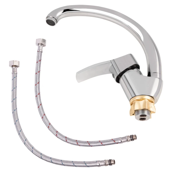 Змішувач для кухні Lidz Anny 008F (k40) LDANN008FCRM35123 Chrome - 5 фото