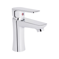 Змішувач для раковини низький 35С 001, Chrome (k35) BRIN35C001 Brinex
