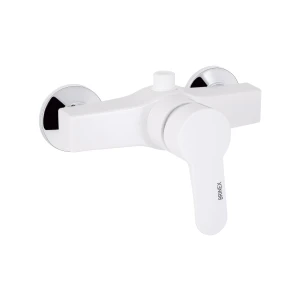 Змішувач для душу 40W 010, Chrome/White (k40) BRIN40W010 Brinex