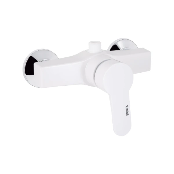 Змішувач для душу 40W 010, Chrome/White (k40) BRIN40W010 Brinex