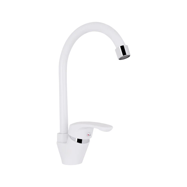 Змішувач для кухн 36W 007, White (k35) BRIN36W007 Brinex