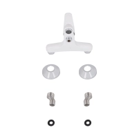 Змішувач для ванни 36W 006, Chrome/White (k35) BRIN36W006 Brinex - 5 фото