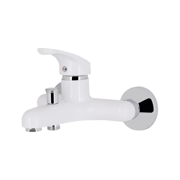 Змішувач для ванни 36W 006, Chrome/White (k35) BRIN36W006 Brinex - 2 фото