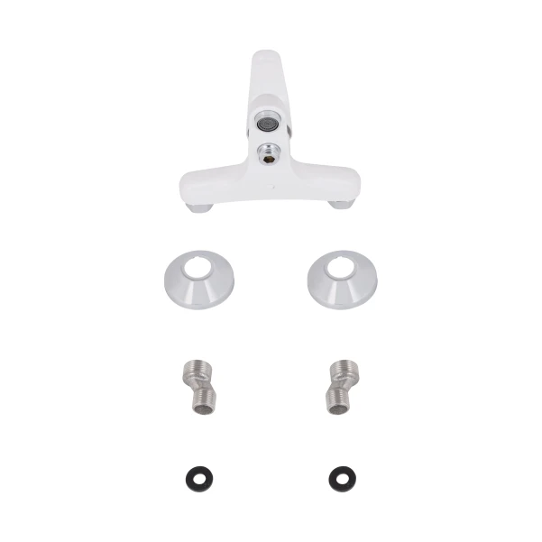 Змішувач для ванни 36W 006, Chrome/White (k35) BRIN36W006 Brinex - 5 фото