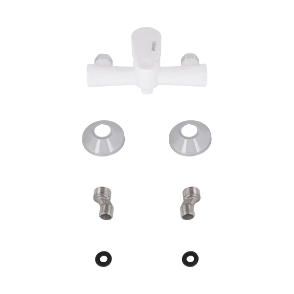Змішувач для душу 37W 010, Chrome/White (k35) BRIN37W010 Brinex - 4 фото