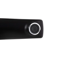 Змішувач для раковини низький 35B 001, Black (k35) BRIN35B001 Brinex - 5 фото