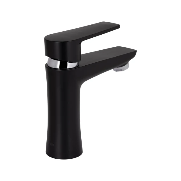 Змішувач для раковини низький 35B 001, Black (k35) BRIN35B001 Brinex - 2 фото