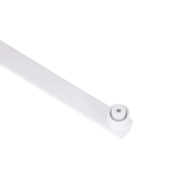 Змішувач для ванни 35W 005, Chrome/White (k35) з довгим поворотним виливом BRIN35W005 Brinex - 4 фото
