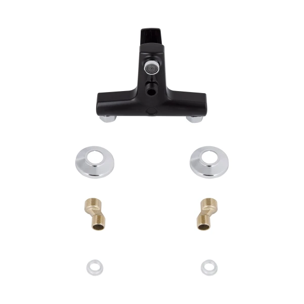 Змішувач для ванни 35B 006N, Chrome/Black (k35) BRIN35B006N Brinex - 5 фото