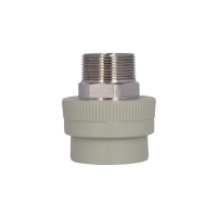 Муфта PPR Blue Ocean 50х1" 1/2 НР - 4 фото