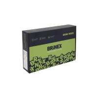 Змішувач для раковини низький Pure 001F, Graphite (k35) BRIPUR001FGRP Brinex - 4 фото
