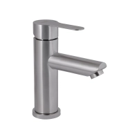 Змішувач для раковини низький Pure 001F, Nickel (k35) BRIPUR001FNKL Brinex
