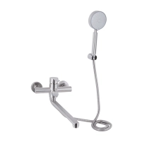 Змішувач для ванни Pure 005, Nickel (k35) BRIPUR005NKL Brinex