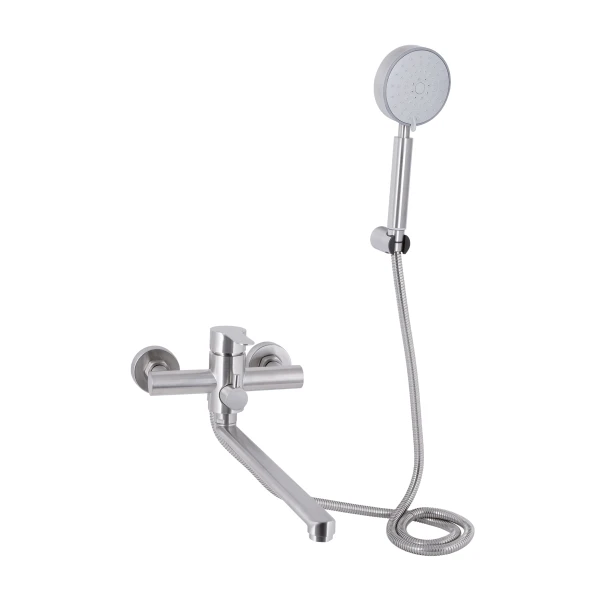 Змішувач для ванни Pure 005, Nickel (k35) BRIPUR005NKL Brinex