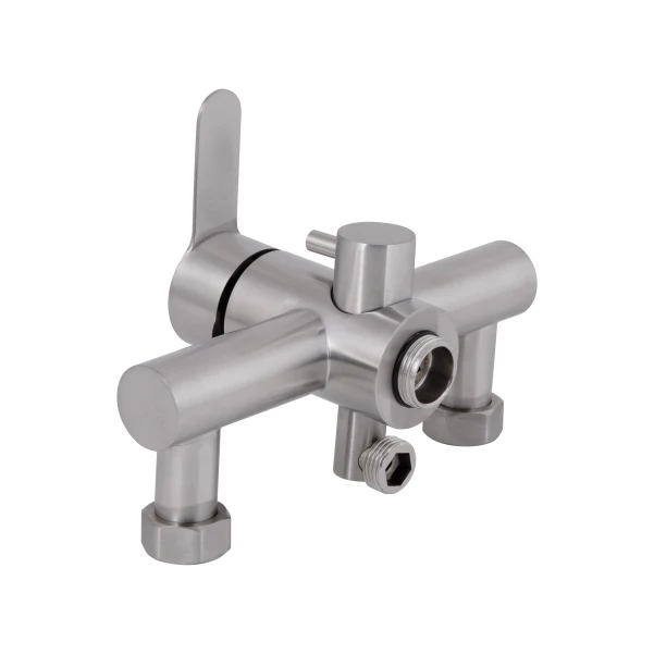 Змішувач для ванни Pure 005, Nickel (k35) BRIPUR005NKL Brinex - 3 фото