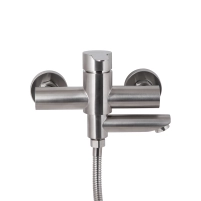 Змішувач для ванни Pure 006, Nickel (k35) BRIPUR006NKL Brinex - 3 фото