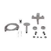 Змішувач для ванни Pure 006, Nickel (k35) BRIPUR006NKL Brinex - 5 фото