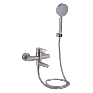 Змішувач для ванни Pure 006, Nickel (k35) Brinex