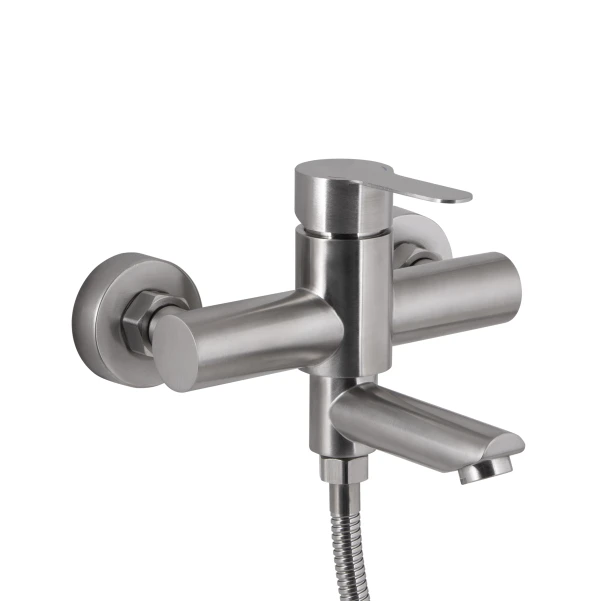 Змішувач для ванни Pure 006, Nickel (k35) BRIPUR006NKL Brinex - 2 фото