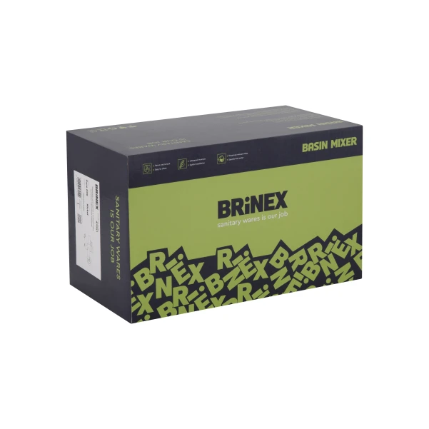 Змішувач для ванни Pure 006, Nickel (k35) BRIPUR006NKL Brinex - 6 фото
