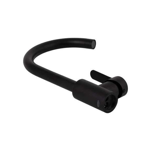 Змішувач для кухні Pure 015F, Matt Black (k35) BRIPUR015FBLM Brinex - 3 фото