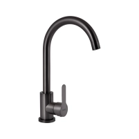 Змішувач для кухні Pure 015F, Graphite (k35) Brinex