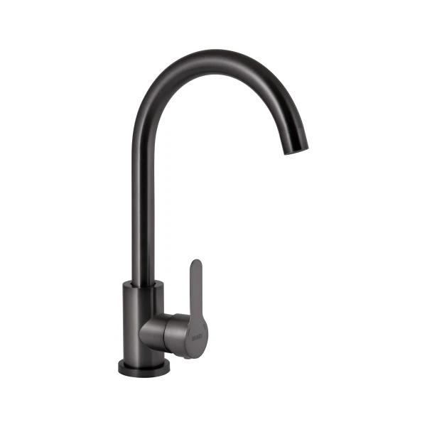 Змішувач для кухні Pure 015F, Graphite (k35) Brinex