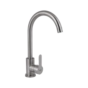 Змішувач для кухні Pure 015F, Nickel (k35) Brinex