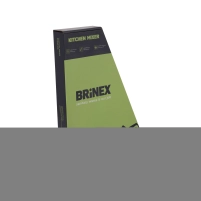 Змішувач для кухні Pure 015F, Chrome (k35) Brinex - 5 фото