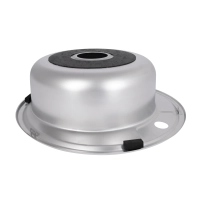 Кухонна мийка Brinex 490-A 0,6 мм Satin - 4 фото