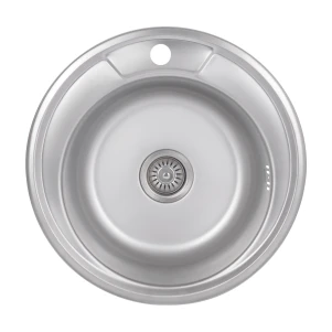 Кухонна мийка Brinex 490-A 0,6 мм Satin