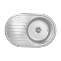 Мийка для кухні врізна 7750, Micro Decor 0,8 мм BRIN7750MDEC08 Brinex