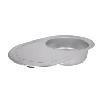 Мийка для кухні врізна 7750, Micro Decor 0,8 мм BRIN7750MDEC08 Brinex - 3 фото