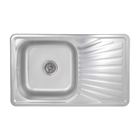Кухонна мийка Brinex 7848 0,8 мм Micro Decor