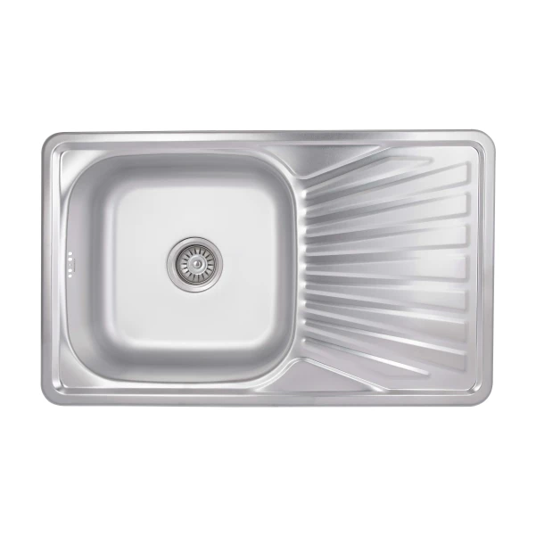Кухонна мийка Brinex 7848 0,8 мм Satin