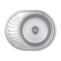 Кухонна мийка Brinex 5745 0,8 мм Satin