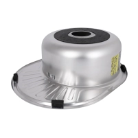 Кухонна мийка Brinex 5745 0,8 мм Satin - 4 фото